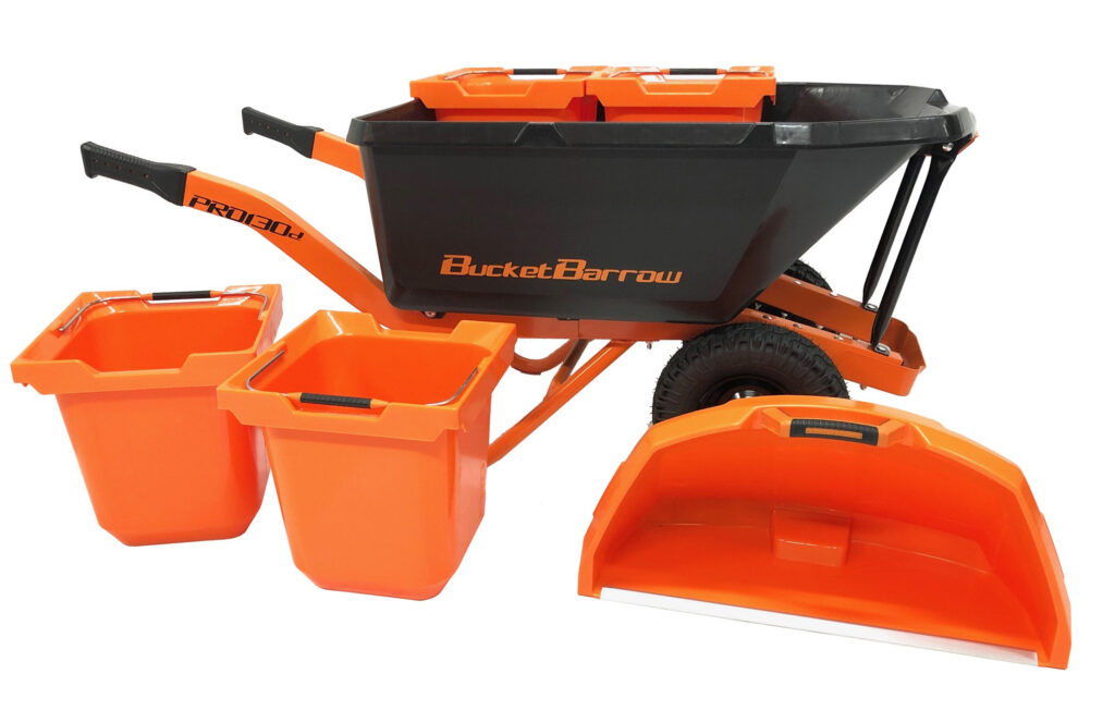 BucketBarrow Pro130D Dual Wheel Wheelbarrow Kit (Free Delivery